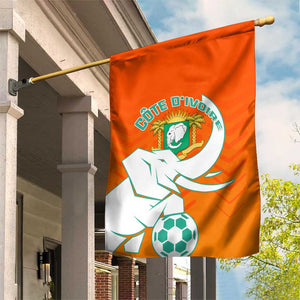 Ivory Coast Football Garden Flag - Go Les Elephants