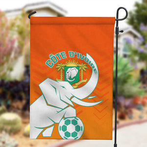 Ivory Coast Football Garden Flag - Go Les Elephants