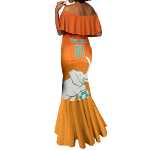 Ivory Coast Football Mermaid Dress - Go Les Elephants