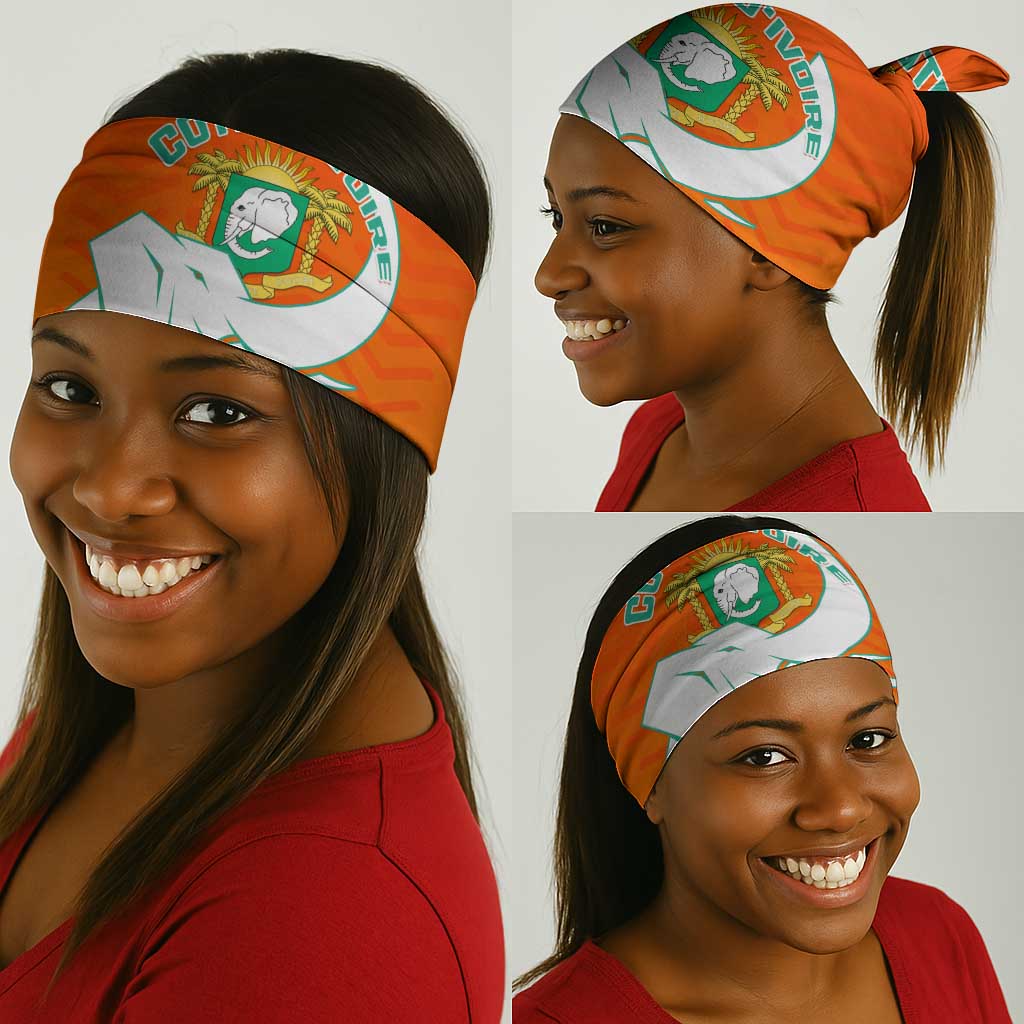 Ivory Coast Football Neck Gaiter - Go Les Elephants LT01