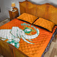 Ivory Coast Football Quilt Bed Set - Go Les Elephants