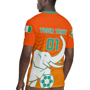 Ivory Coast Football Rugby Jersey - Go Les Elephants