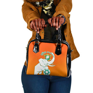 Ivory Coast Football Shoulder Handbag - Go Les Elephants