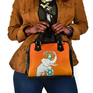 Ivory Coast Football Shoulder Handbag - Go Les Elephants