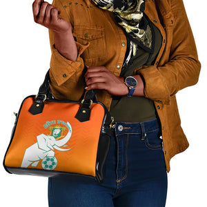 Ivory Coast Football Shoulder Handbag - Go Les Elephants