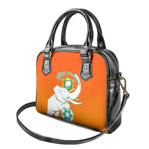 Ivory Coast Football Shoulder Handbag - Go Les Elephants