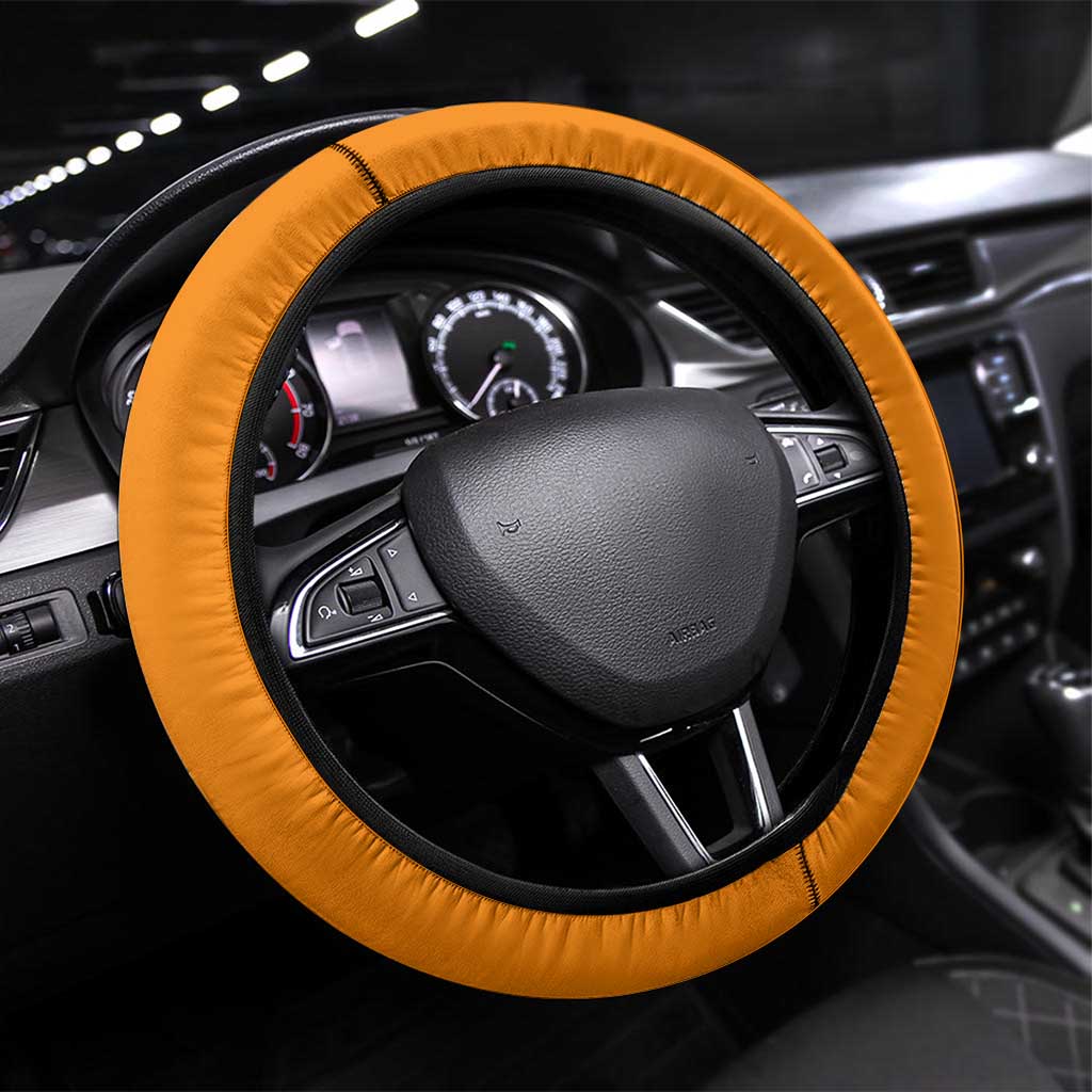 Ivory Coast Football Steering Wheel Cover - Go Les Elephants