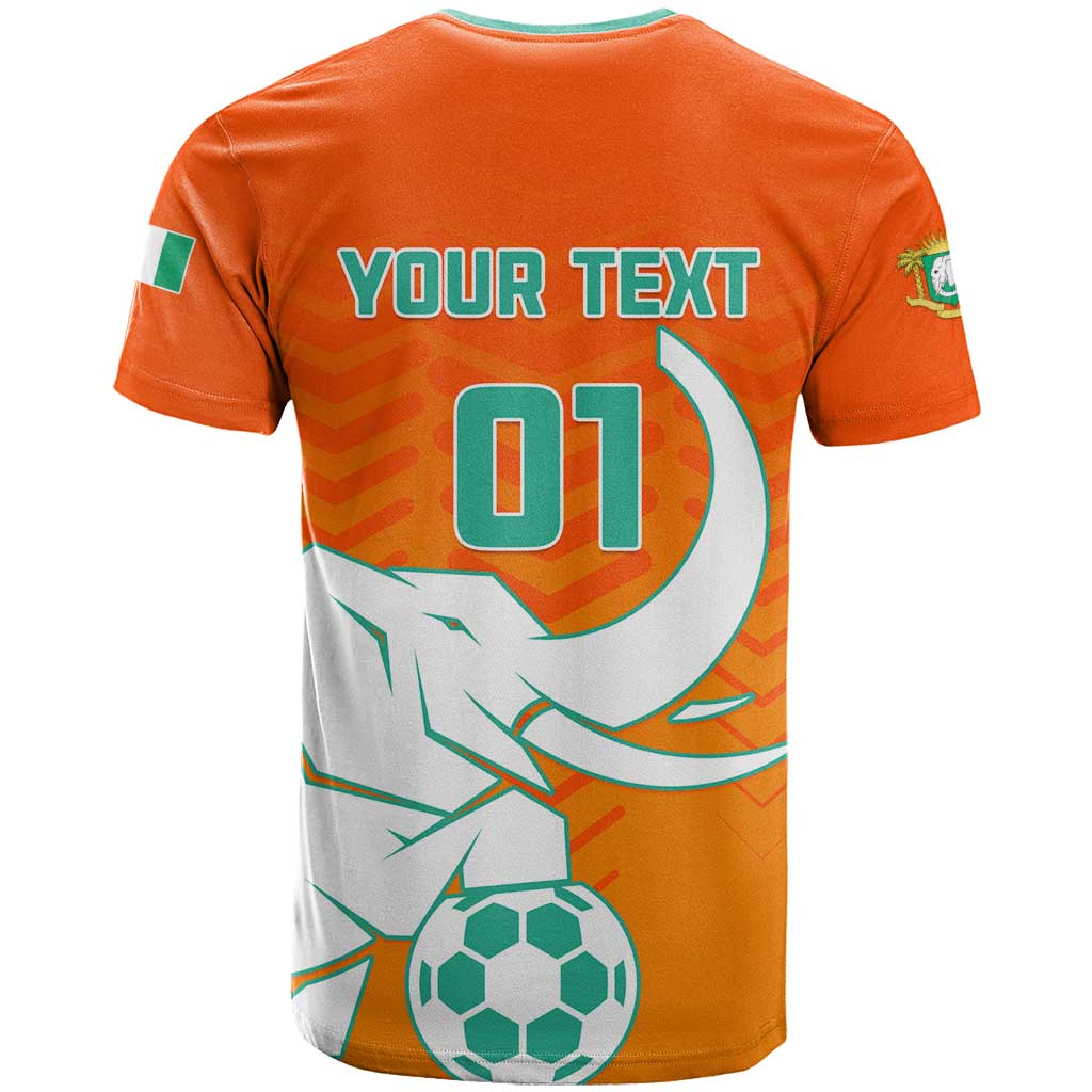 Ivory Coast Football T shirt - Go Les Elephants