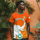 Ivory Coast Football T shirt - Go Les Elephants