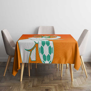 Ivory Coast Football Tablecloth - Go Les Elephants