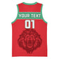 Morocco Football Basketball Jersey - Go The Atlas Lions LT01