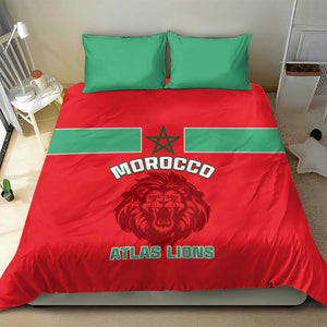 Morocco Football Bedding Set - Go The Atlas Lions