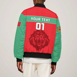 Morocco Football Bomber Jacket - Go The Atlas Lions