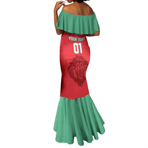 Morocco Football Mermaid Dress - Go The Atlas Lions