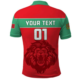 Morocco Football Polo Shirt - Go The Atlas Lions