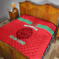 Morocco Football Quilt - Go The Atlas Lions