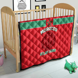 Morocco Football Quilt - Go The Atlas Lions