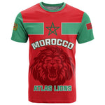 Morocco Football T shirt - Go The Atlas Lions