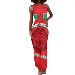 Morocco Football Tank Maxi Dress - Go The Atlas Lions