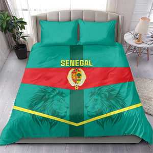 Support the Lions of Teranga - Senegal Football Bedding Set