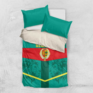 Support the Lions of Teranga - Senegal Football Bedding Set