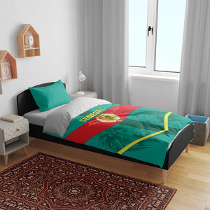 Support the Lions of Teranga - Senegal Football Bedding Set