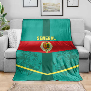 Support the Lions of Teranga - Senegal Football Blanket