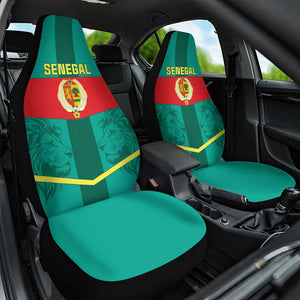 Support the Lions of Teranga - Senegal Football Car Seat Cover