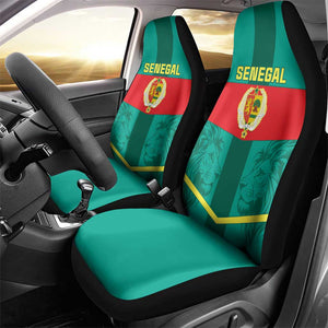 Support the Lions of Teranga - Senegal Football Car Seat Cover