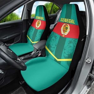 Support the Lions of Teranga - Senegal Football Car Seat Cover