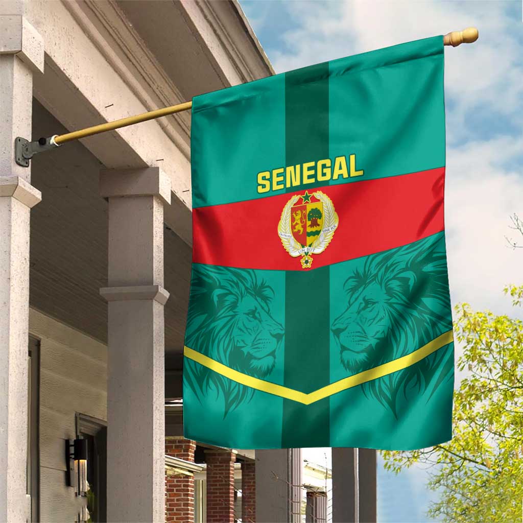 Support the Lions of Teranga - Senegal Football Garden Flag