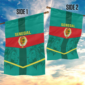 Support the Lions of Teranga - Senegal Football Garden Flag