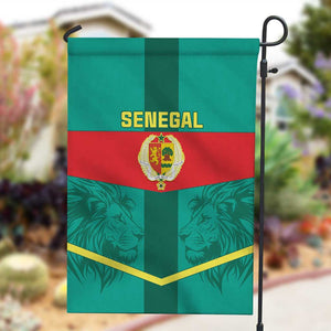 Support the Lions of Teranga - Senegal Football Garden Flag