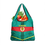Support the Lions of Teranga - Senegal Football Grocery Bag