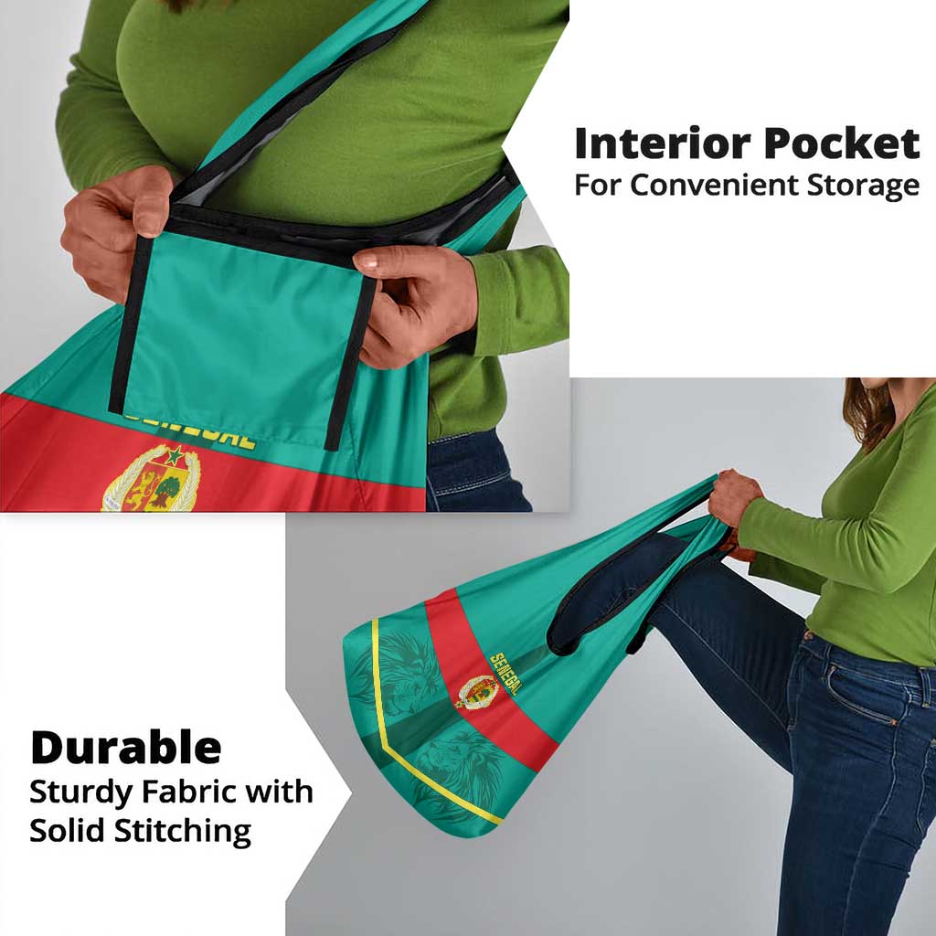 Support the Lions of Teranga - Senegal Football Grocery Bag
