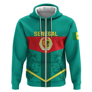 Support the Lions of Teranga - Senegal Football Hoodie