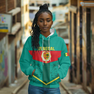 Support the Lions of Teranga - Senegal Football Hoodie