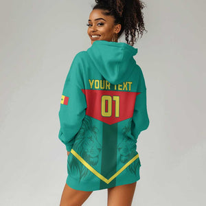 Support the Lions of Teranga - Senegal Football Hoodie Dress