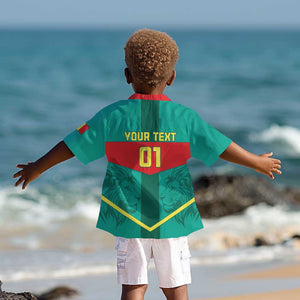 Support the Lions of Teranga - Senegal Football Kid Hawaiian Shirt