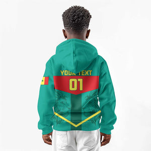 Support the Lions of Teranga - Senegal Football Kid Hoodie