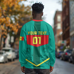 Support the Lions of Teranga - Senegal Football Long Sleeve Shirt LT01