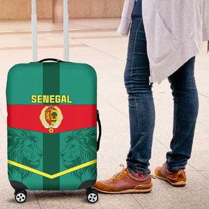 Support the Lions of Teranga - Senegal Football Luggage Cover