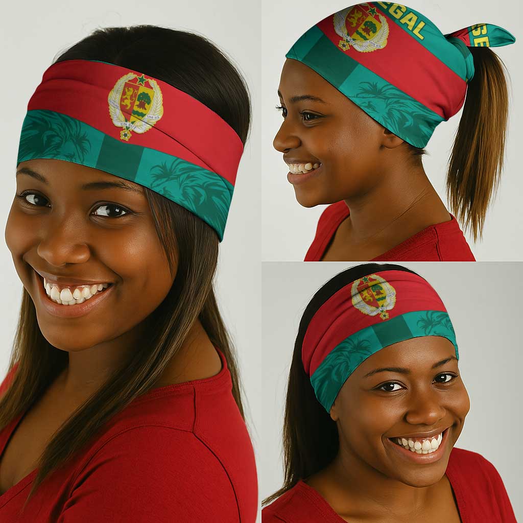 Support the Lions of Teranga - Senegal Football Neck Gaiter LT01