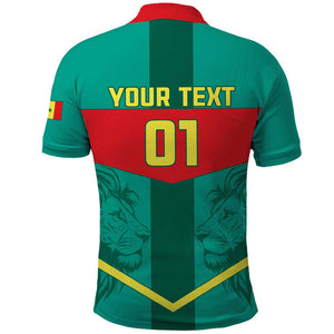 Support the Lions of Teranga - Senegal Football Polo Shirt