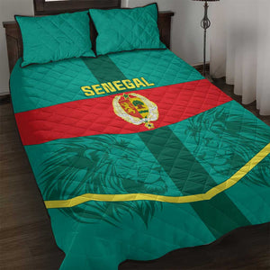 Support the Lions of Teranga - Senegal Football Quilt Bed Set