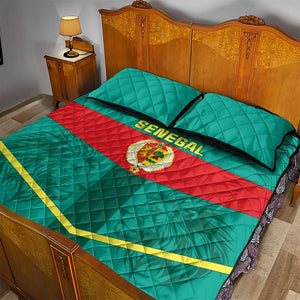 Support the Lions of Teranga - Senegal Football Quilt Bed Set