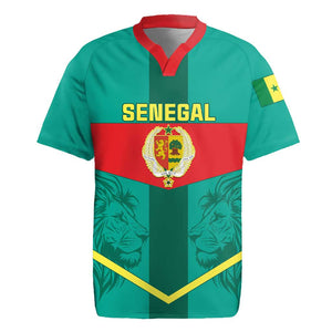 Support the Lions of Teranga - Senegal Football Rugby Jersey