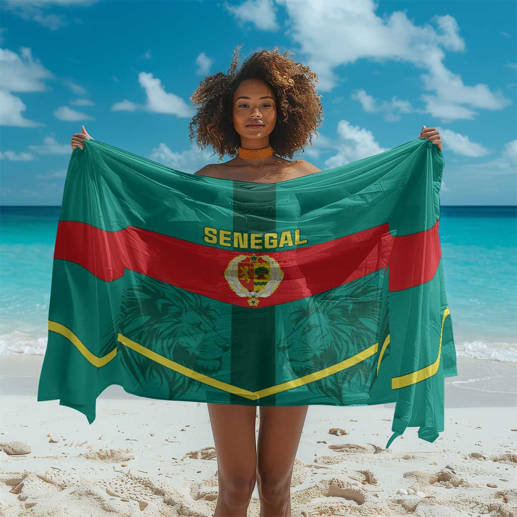 Support the Lions of Teranga - Senegal Football Sarong