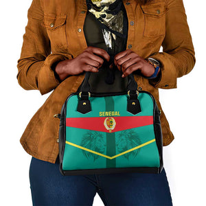 Support the Lions of Teranga - Senegal Football Shoulder Handbag