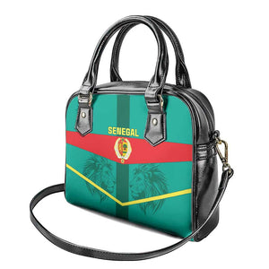 Support the Lions of Teranga - Senegal Football Shoulder Handbag